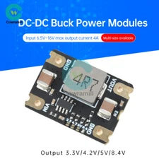 DC-DC Step-Down Power Module DC 6.5-16V to 3.3V/4.2V/5V/8.4V Voltage Regulator