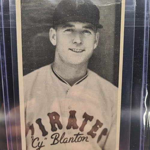1936 Goudey Vintage R 314 Wide Pen Premiums Cy Blanton Crease Pittsburgh Pirates - Picture 2 of 16