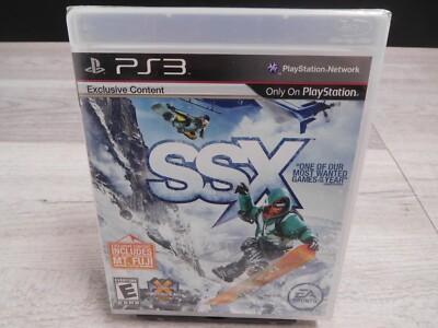 NEW SEALED SSX Sony Playstation 3 PS3 2012 CIB Complete Video Game