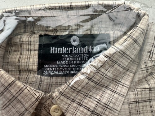 Hinterland Men's 100% Cotton Flannelette L/Sleeve Shirts, Many Colours & Size - Picture 37 of 69