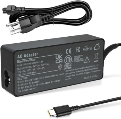 AC Adapter for ACER Swift Go 16 SFG16-71-52SD Laptop Charger USB-C 100W 