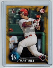 2016 BOWMAN JEREMY MARTINEZ ROOKIE GOLD 31/50 CARDINALS USC TROJANS