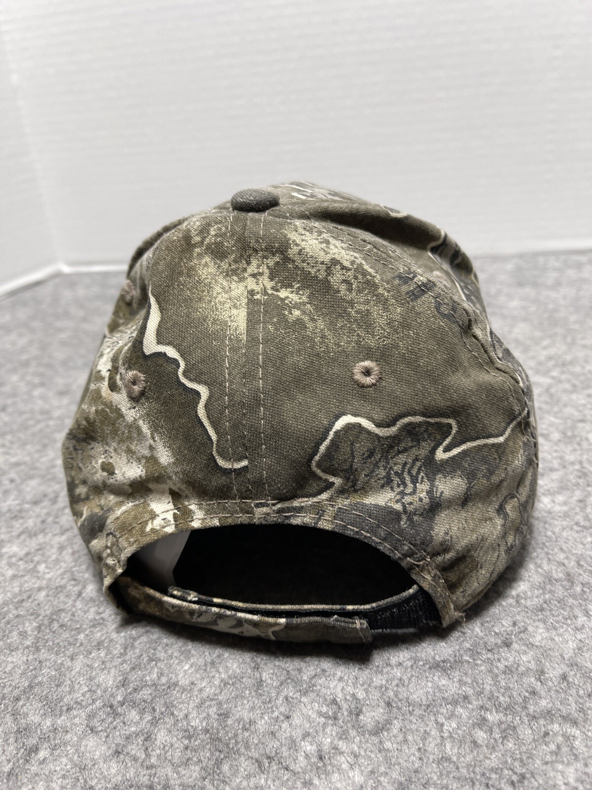 Real Tree Patch Hunting Camo Strapback Antlers Gr… - image 4