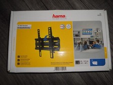 Hama FIX TV Wall Bracket , black fits 19" - 48" TVs New tilt forward 8114