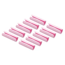 1.9x0.64inch Bed Sheet Clips, 1Set(12Pcs )Mattress Covers Fastener Clamp Pink