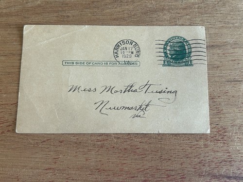 Cartolina invito danza quadrata 1929 Lacy Springs Harrisonburg Virginia vintage - Foto 15 di 24