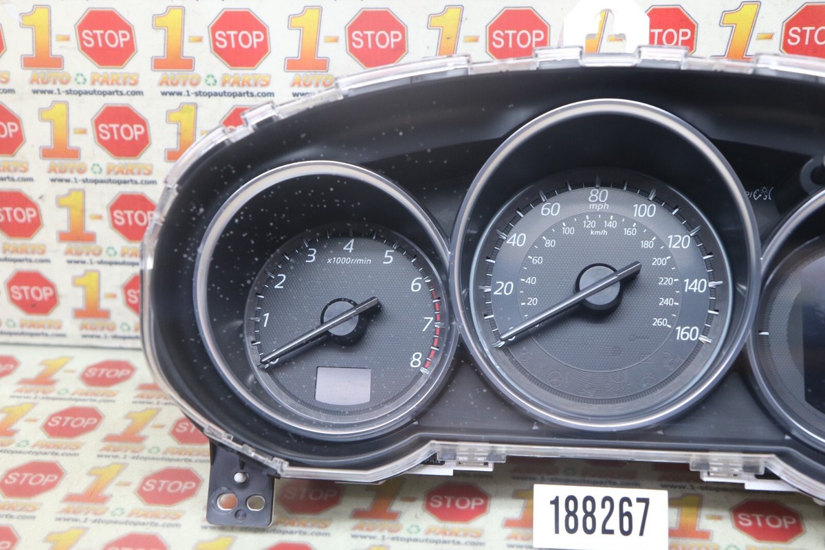 2016 16 MAZDA CX-5 MPH INSTRUMENT CLUSTER SPEEDOMETER KA0K55471A