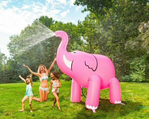6 Fuß Elefantenhof Sprinkler Aufblasen Sommer Spaß - Bild 1 von 1