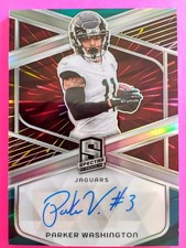2024 Spectra Parker Washington SIG-PWN /60 Jacksonville Jaguars