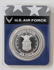 1 OUNCE SILVER ROUND U.S. AIR FORCE COIN IN TEP