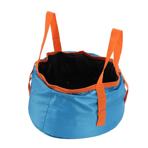 (blau) Eimer mit Griff tragbares klappbares Waschbecken FF - Bild 20 von 23