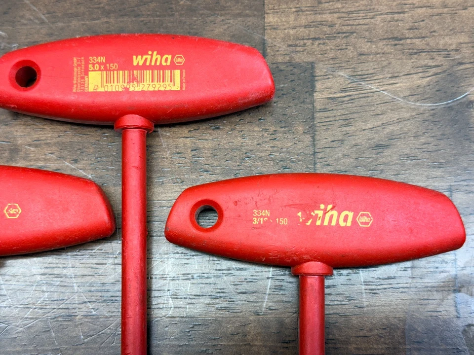 Wiha insulated Hex SAE t-handle set - Image 4 of 4