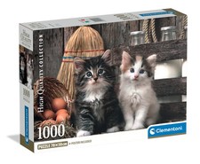 Lovely Kittens 1000-Piece Jigsaw Puzzle - Compact