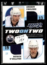 2009-10 Upper Deck MVP Two on Jerseys Steve Bernier/Mason Raymond/Patrick