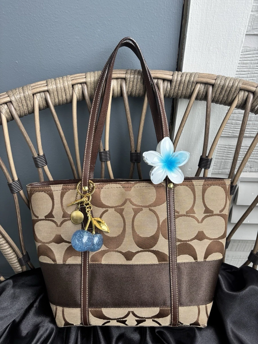 Coach Striped Bags & Handbags for Women for sale | eBay