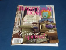 2010 APRIL TRADITIONAL HOME MAGAZINE - COLOR IT SPRING FRONT COVER - H 14036