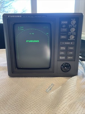Furuno 1721 Marine Radar Display Unit Type RDP-098 10-31V f/ RSB-0054 Scanner