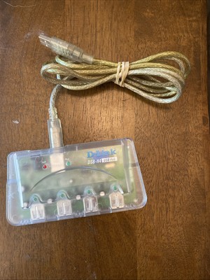 D-Link DSB-H4 USB Hub w/USB Cable