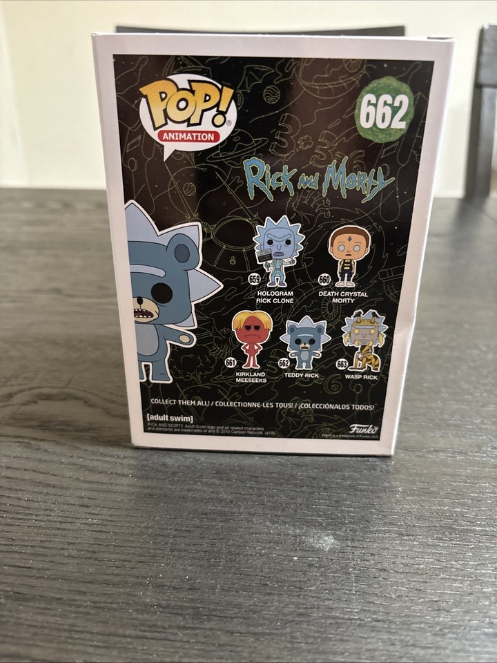 Funko POP! Teddy Rick #662 (Rick Et Morty) - Édition CHASE - Neuf Sous Blister