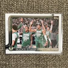 Topps 2025-26 Giannis Antetokounmpo Bucks Stars Lead the Way #281