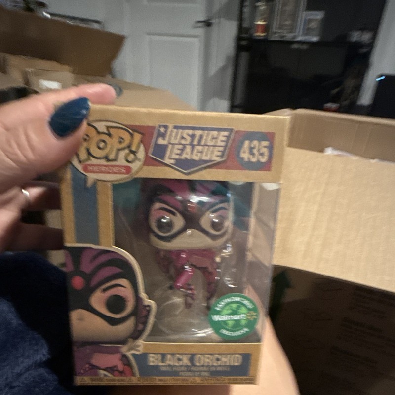 Funko Pop! Heroes Justice League Black Orchid #435 Walmart Exclusive Going Green