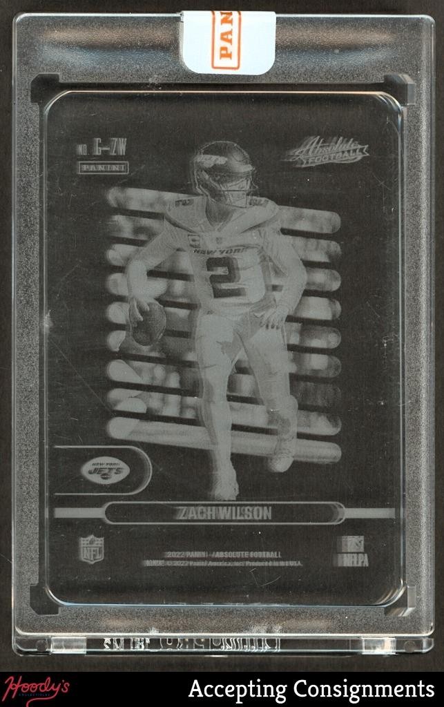2022 Absolute Glass #35 Zach Wilson SP Jets