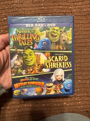 DreamWorks: Spooky Stories [ Blu-Ray + DVD 2-Disc Set] ( Shrek & Monsters ) 