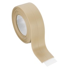 1" x 6.6 ft Caulk Tape, Caulk Strips PVC Self Adhesive for Bathroom, Beige