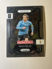 Panini 2026 Monopoly Prizm FIFA World Cup Diego Forlán #68 Uruguay Soccer Card