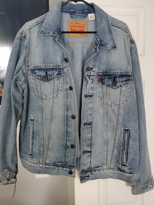 Levis Jean Jacket Classic Blue New! Large