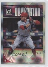 2018 Panini Donruss Dominators Silver 295/349 Joey Votto #D3 02v3