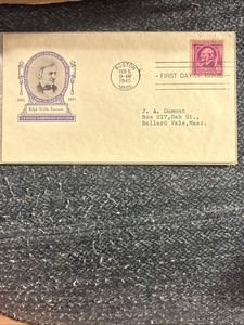 1940 FDC Ralph Waldo Emerson #861