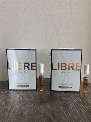 Yves Saint Laurent Libre L'eau Nue Parfum De Peau Spray Sample 2ML Lot Of 2 NEW