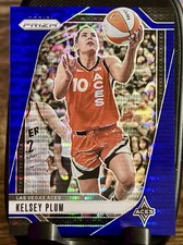2024 Panini Prizm WNBA - Kelsey Plum #77 Blue Pulsar Prizm /199