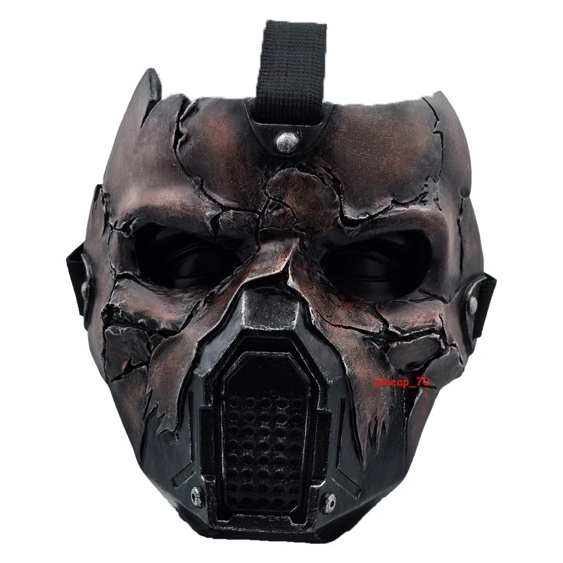 Star Wars Anime Skeleton Mask Cosplay Prop Toy Gift Resin Collectibles Halloween - Image 3 of 4