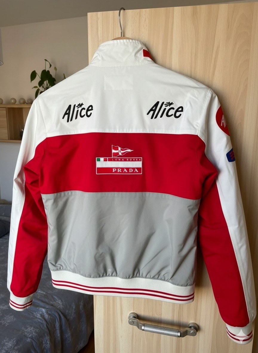 Rare 00s PRADA Luna Rossa Jacket, Vintage Prada Sport Racing Windbreaker Italia thumbnail 2
