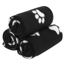 3 Pack Pet Blankets for Small Dogs Dog Blanket 21x30 Inch Soft Pet Fleece Bla...