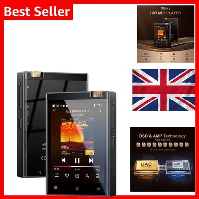 HiFi MP3 Player Bluetooth WiFi 64GB High-Resolution Lossless Audio
