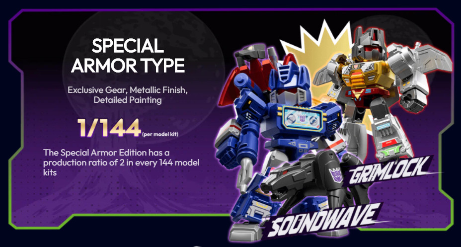 Blokees Transformers Soundwave Special Armor Type Defender Version 03 ...