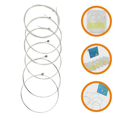 6 Pcs Gitarrenseitenset Akustik Saite Für Akustikgitarre Gitarrenzubehör