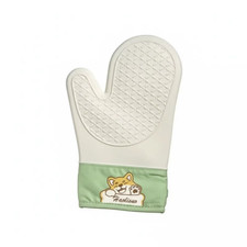 1Pcs Silicone Heat Insulation Gloves Thickened Non-Slip High Temperature Oven Gl