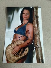 Molly Holly WWE  Signed Autograph 6x4in Photo 