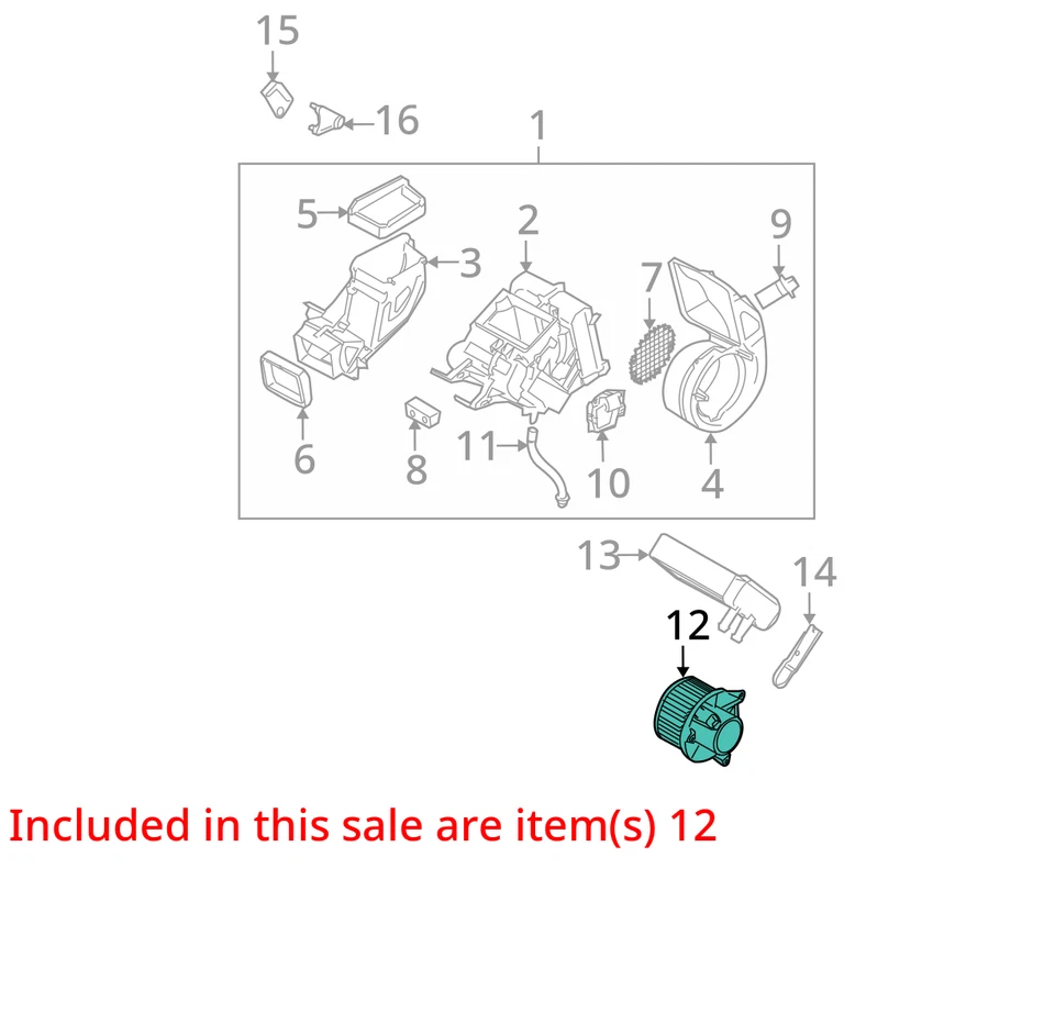 Nissan Armada 2008 calentador aire acondicionado motor fabricante de equipos originales 115 k millas - LKQ355887977 Foto 4 de 4