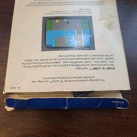 Intellivision Bump N Jump Box And Game No Manual Or Overlays Tested Working