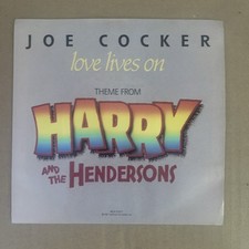 Joe Cocker, 45 rpm, Promo, VG+, Love Lives On, MCA-53077 Joe Cocker, 45 rpm, Promo, VG+, Love Lives On, MCA-53077