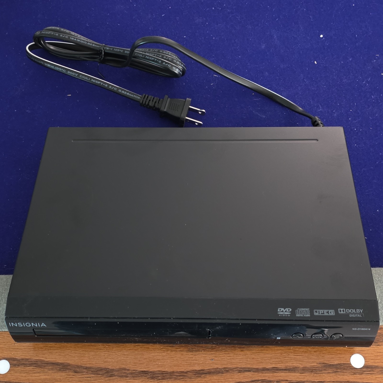 Insignia NS-D160A14 DVD Player Black Dolby Digital 2015 Mode