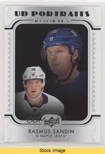 2019-20 Upper Deck UD Portraits Rookies Rasmus Sandin #P-56 READ 6f8