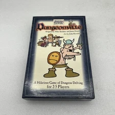 Dungeonville (2004) Board Game Z-Man Games 100% Complete!! EUC!