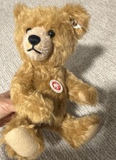 Steiff Paddy Teddy Bear 32cm Gold-Brown Mohair EAN 021015 Ltd Ed-Working Growler