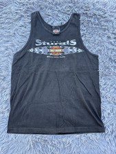 Harley Davidson Medium Black Tank Top 2001 Sturgis